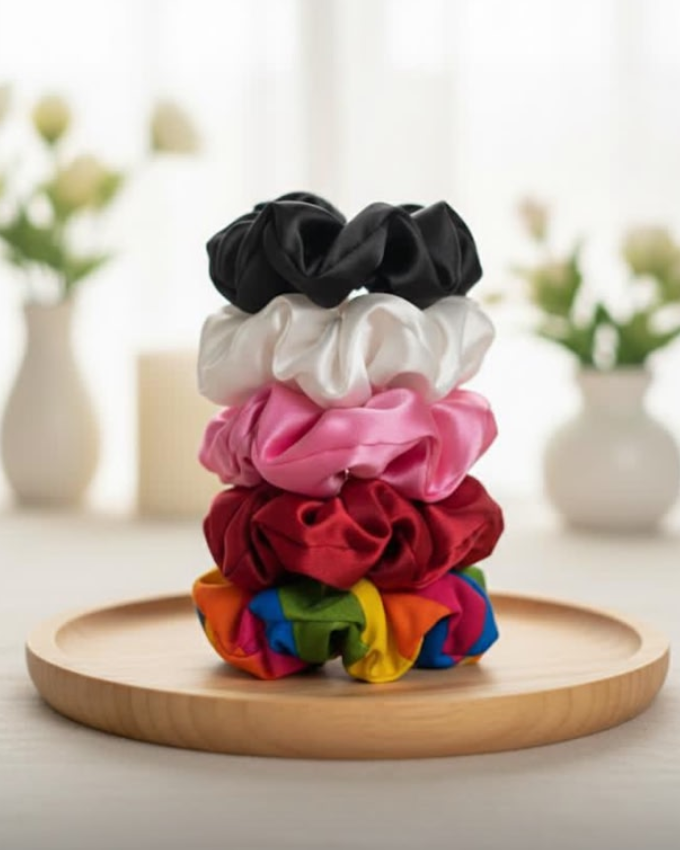 Satin Scrunchies